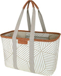 CleverMade EcoBasket Reusable Grocery Tote - Heavy Duty Bag