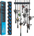 PLUSINNO Vertical Fishing Rod Holder - Holds Up to 9 Rods Neatly