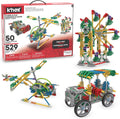 K'NEX Power & Play Motorized Set 529 Pieces - STEM Building Kit