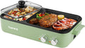 Topwit Hot Pot Electric Grill for Indoor BBQ and Shabu Shabu