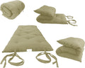 D&D Futon Furniture Tan Full Size Japanese Floor Mattress - Versatile