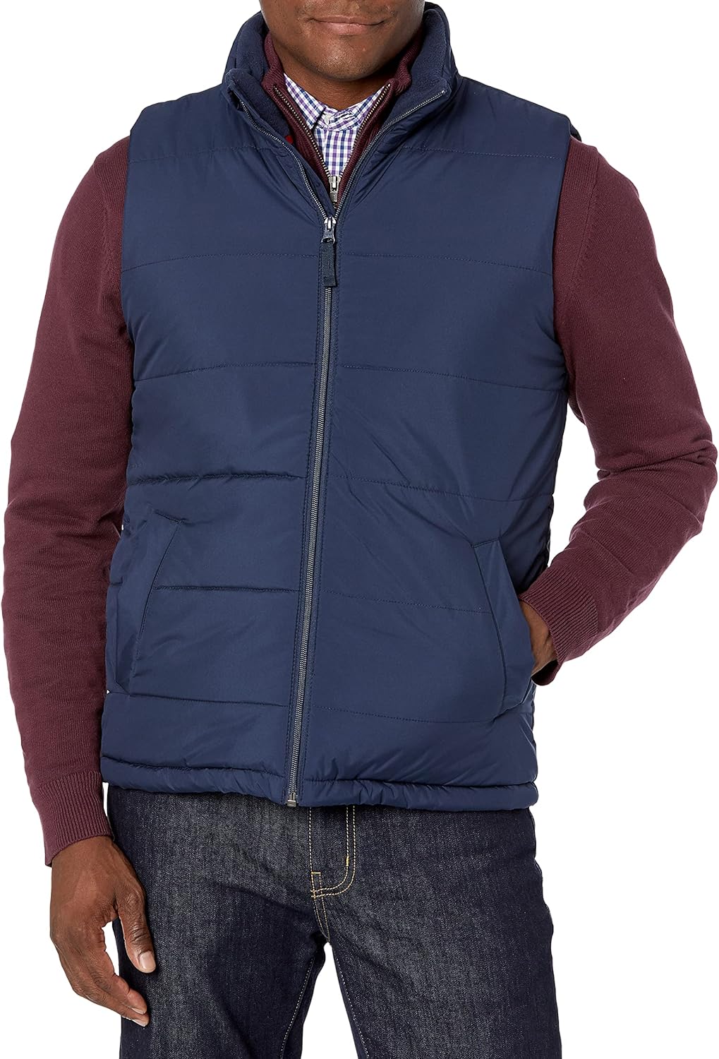 Men's Midweight Fleece-Lined Insulated Puffer Vest Review