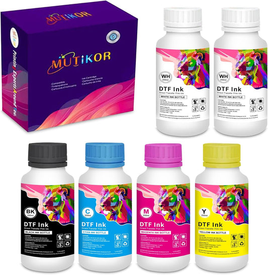 Vibrant DTF Ink Combo Pack - Print Smarter!