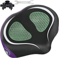 Oversized Bike Seat for Men Women - Extra Wide Comfortable Saddle