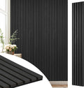 DOLLAR BOSS Acoustic Wood Panels 94.5 in x 7.9 in 4-Pack - Noise