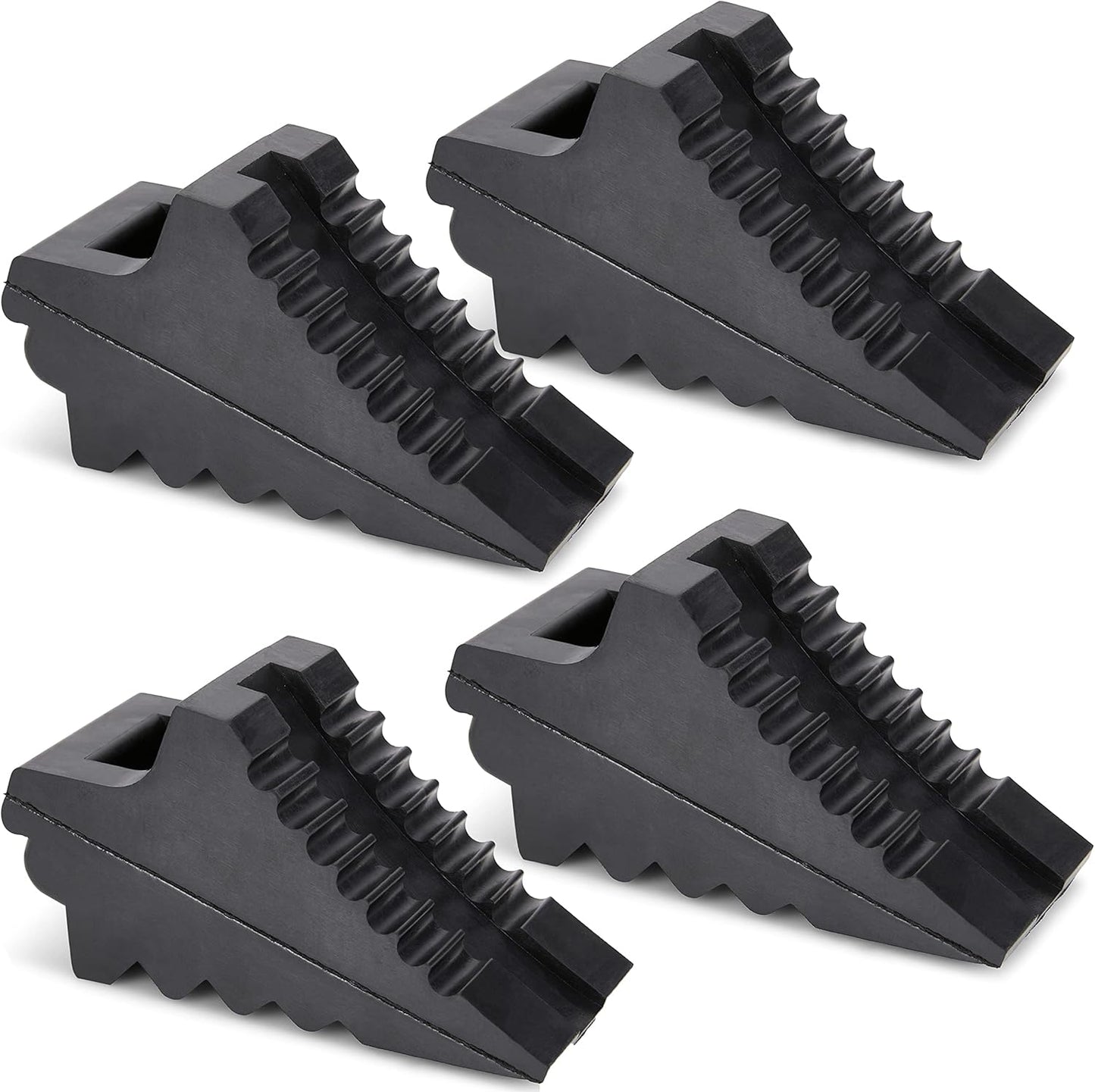 Durable Wheel Chocks for Cars, RVs, Trucks, and Trailers