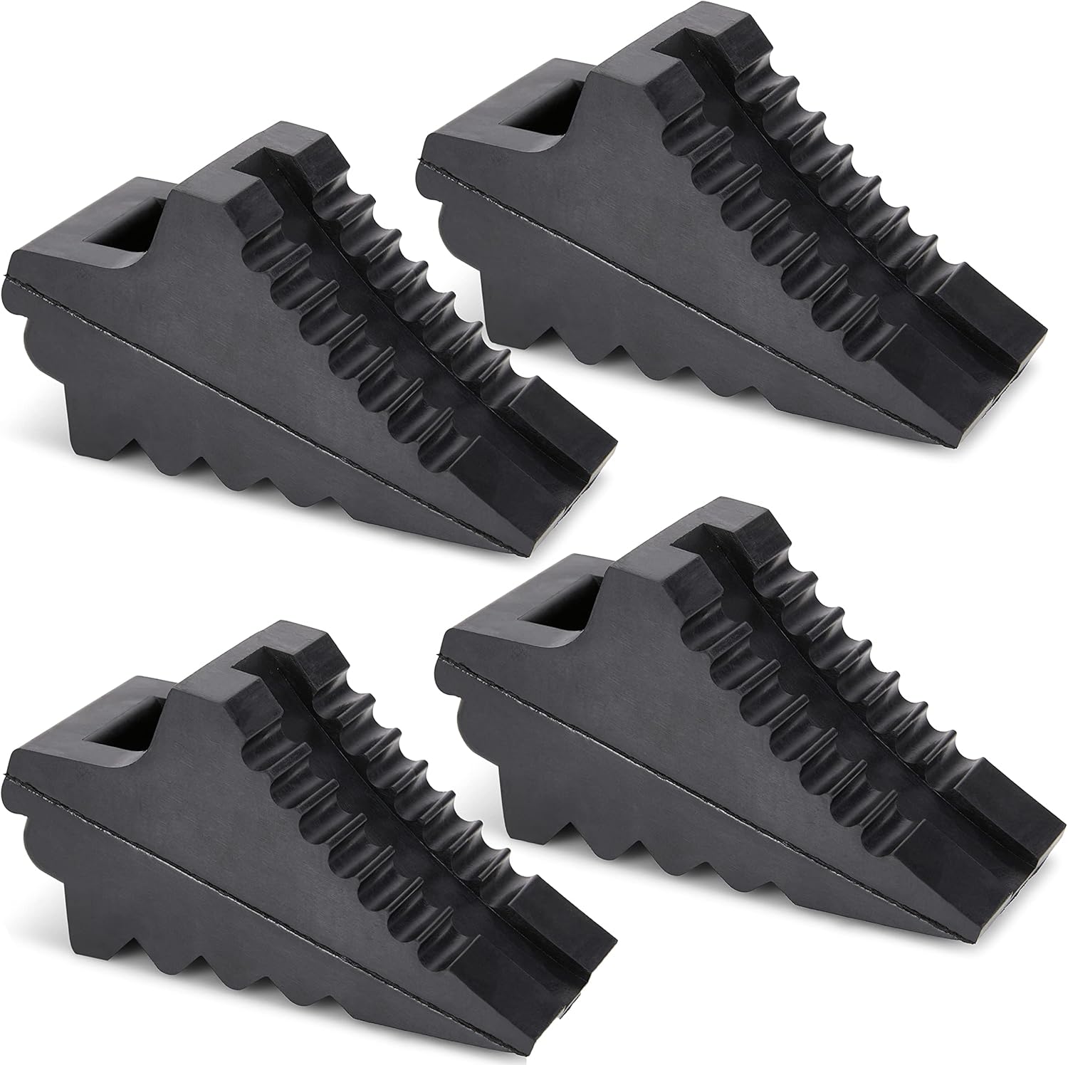 Durable Wheel Chocks for Cars, RVs, Trucks, and Trailers