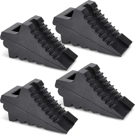 Durable Wheel Chocks for Cars, RVs, Trucks, and Trailers