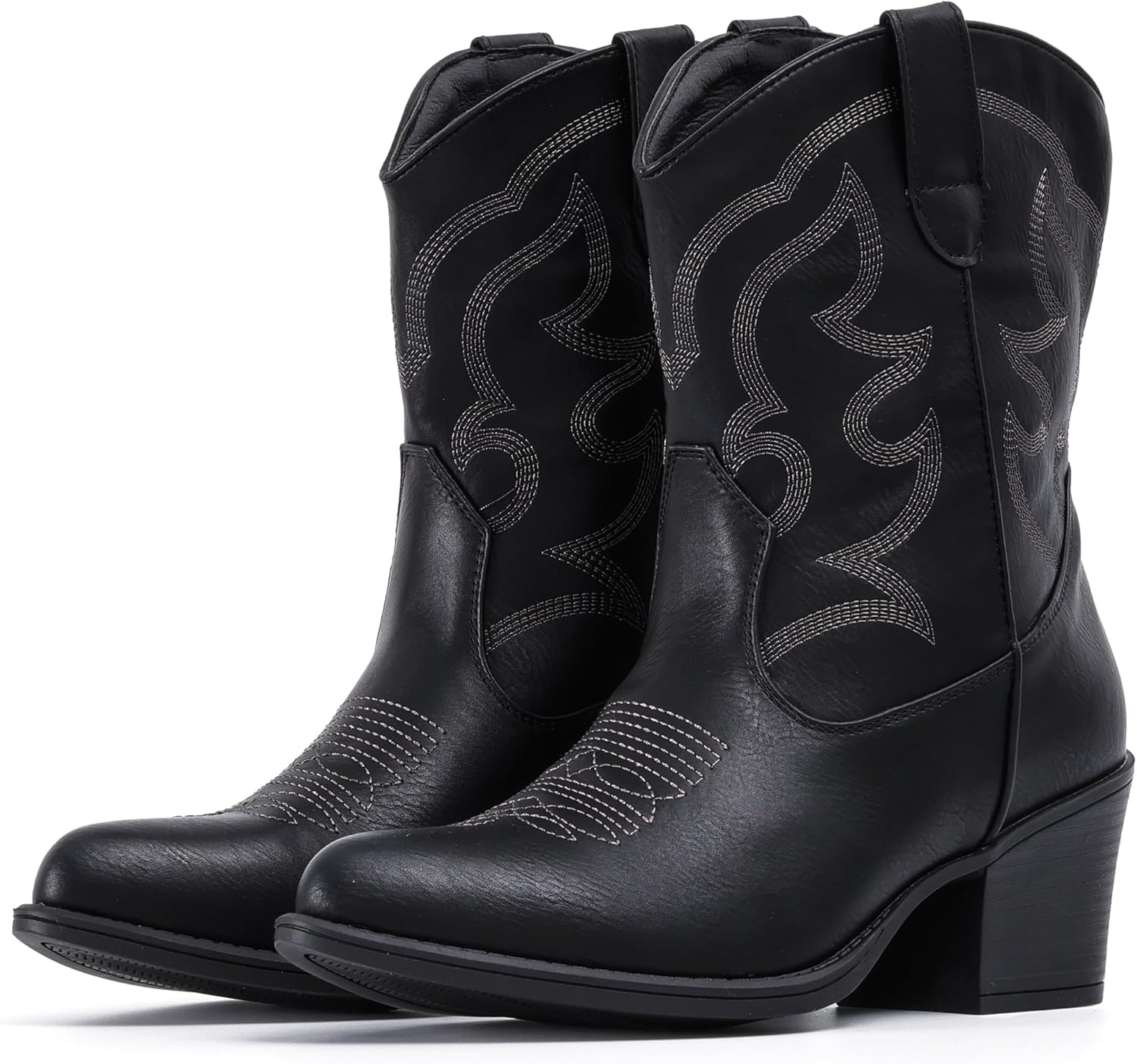Stylish IXU Cowboy Boots for Women - Comfortable Western Booties