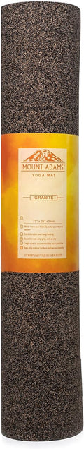 Granite XL Heavy Yoga Mat 72 x 26 x 5mm - Extra Large Non-Slip Mat