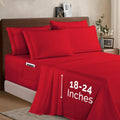 Elegant Comfort 1500 6-Piece Queen Sheet Set - Extra Deep Pockets