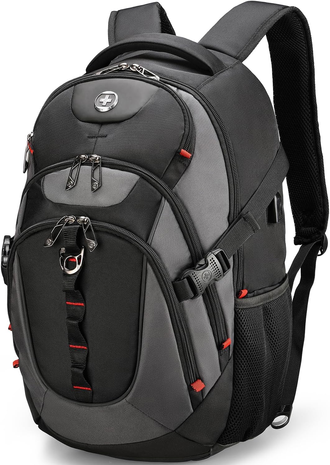 Swissdigital Design Business Laptop Backpack with USB Charging