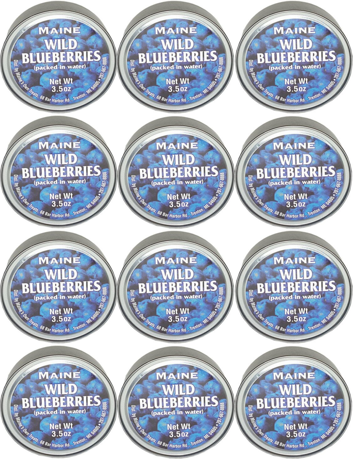 Authentic Wild Maine Blueberries for Baking in Muffins & Pancakes