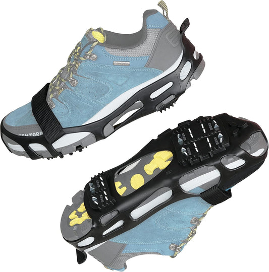 24-Stud Ice Cleats - Slip-Free Traction for All