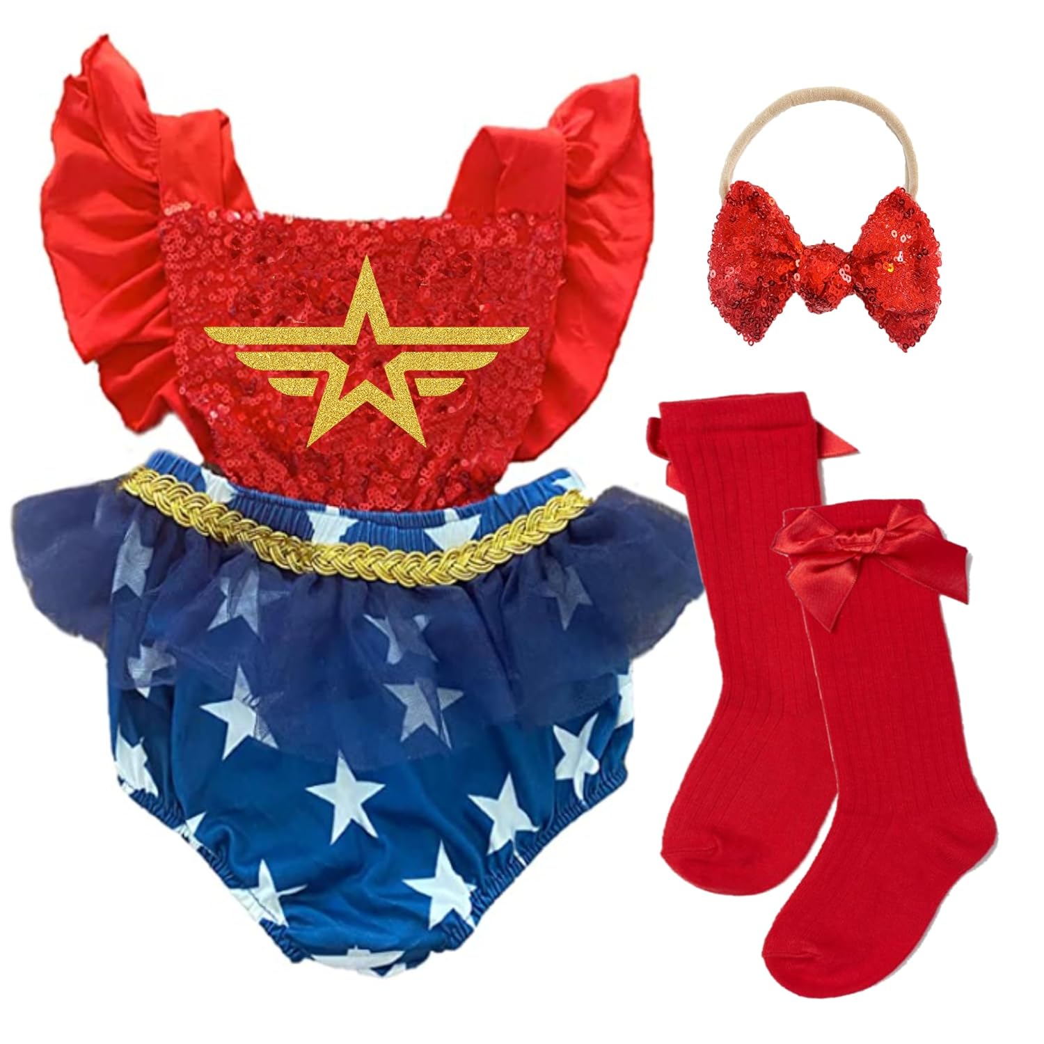 Baby Girl Superhero Costume for Halloween and Birthday Fun