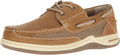 Margaritaville Mens Anchor Lace Boat Shoe Light Tan 9.5 US