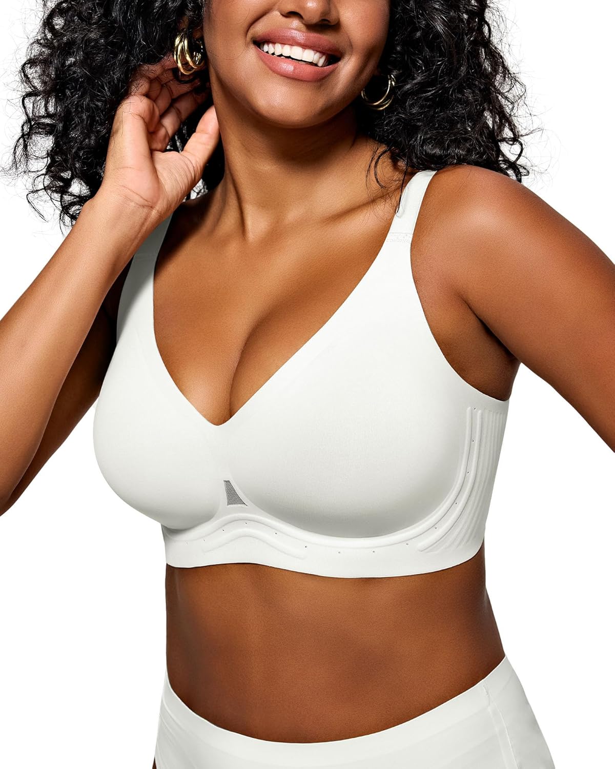 Comfortable Wireless Everyday Bras for Women Seamless Full Coverage