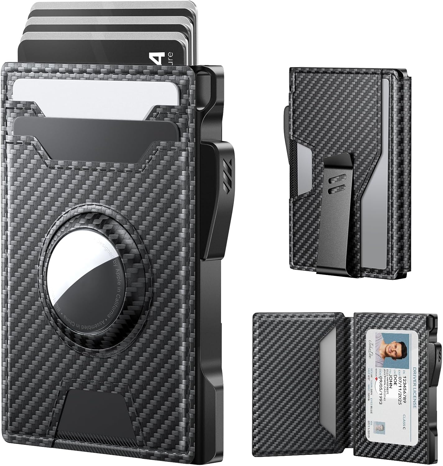 typecase AirTag Wallet for Men: Slim, RFID Blocking, Premium Leather