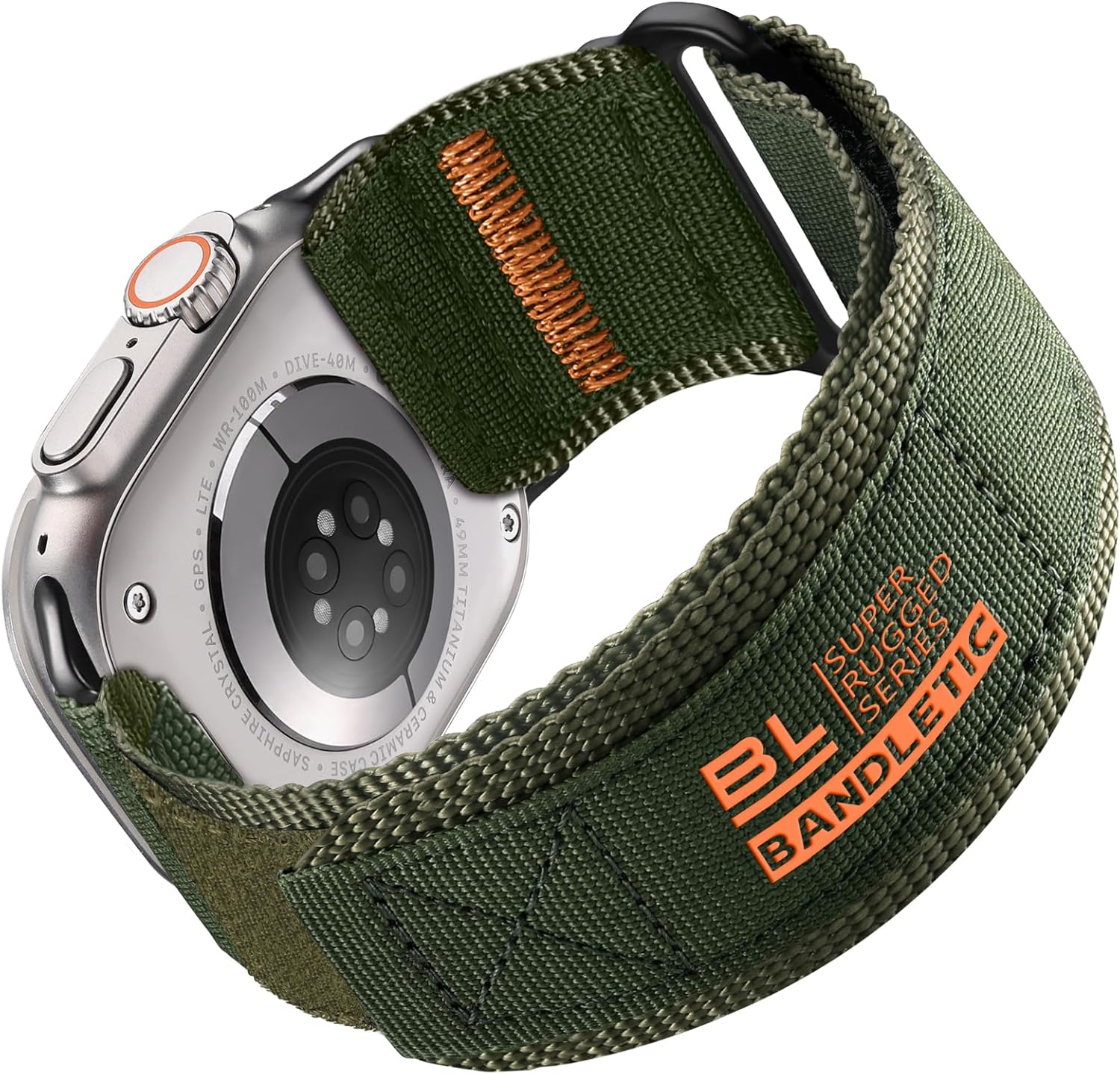 Ultimate Army Green Apple Watch Band - Bandletic