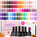 Beetles Fall Gel Nail Polish Set Vibrant Holiday 55 Colors - Gift Kit
