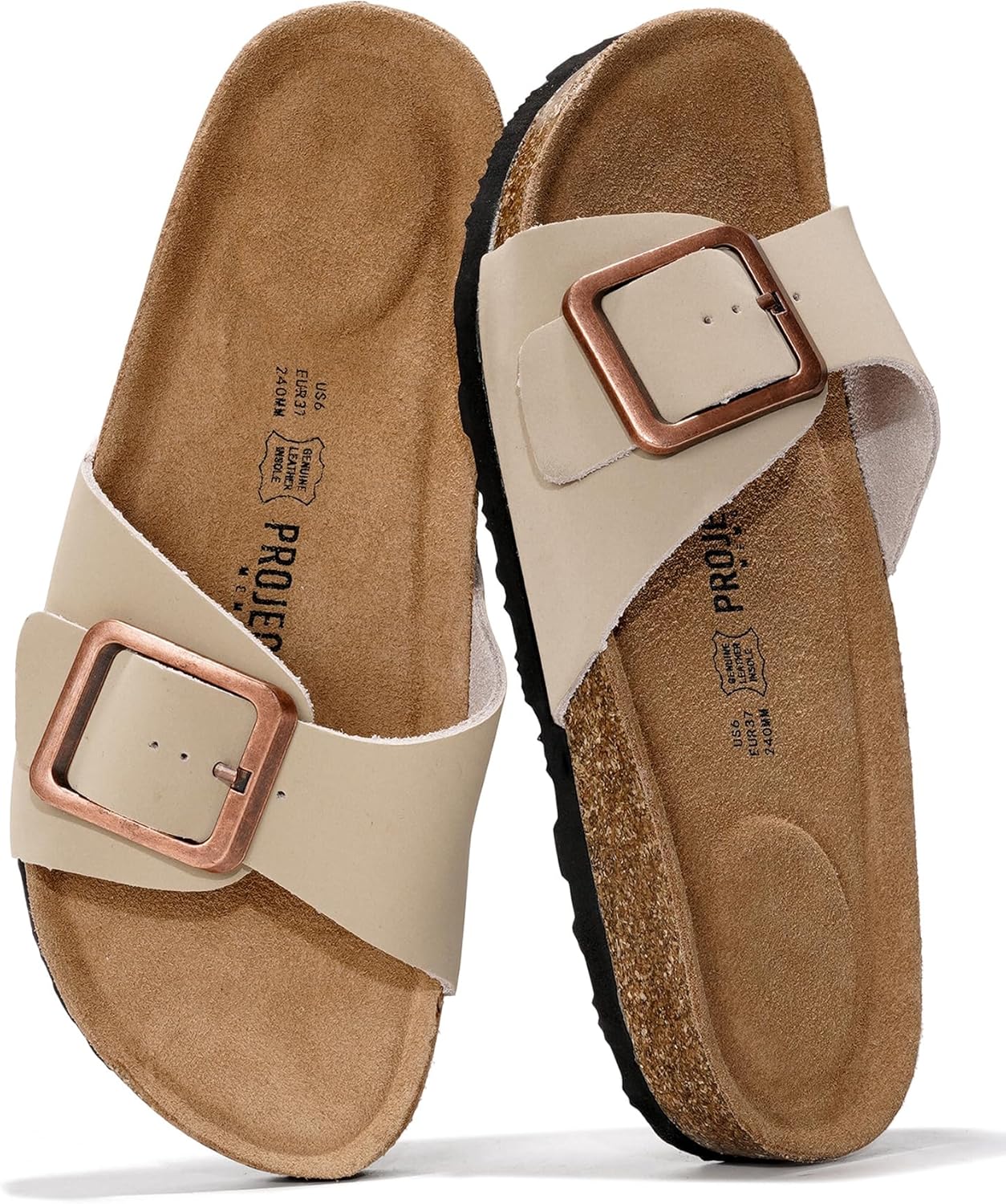 Project Cloud Genuine Leather Sandals for Women - Summer Essentials