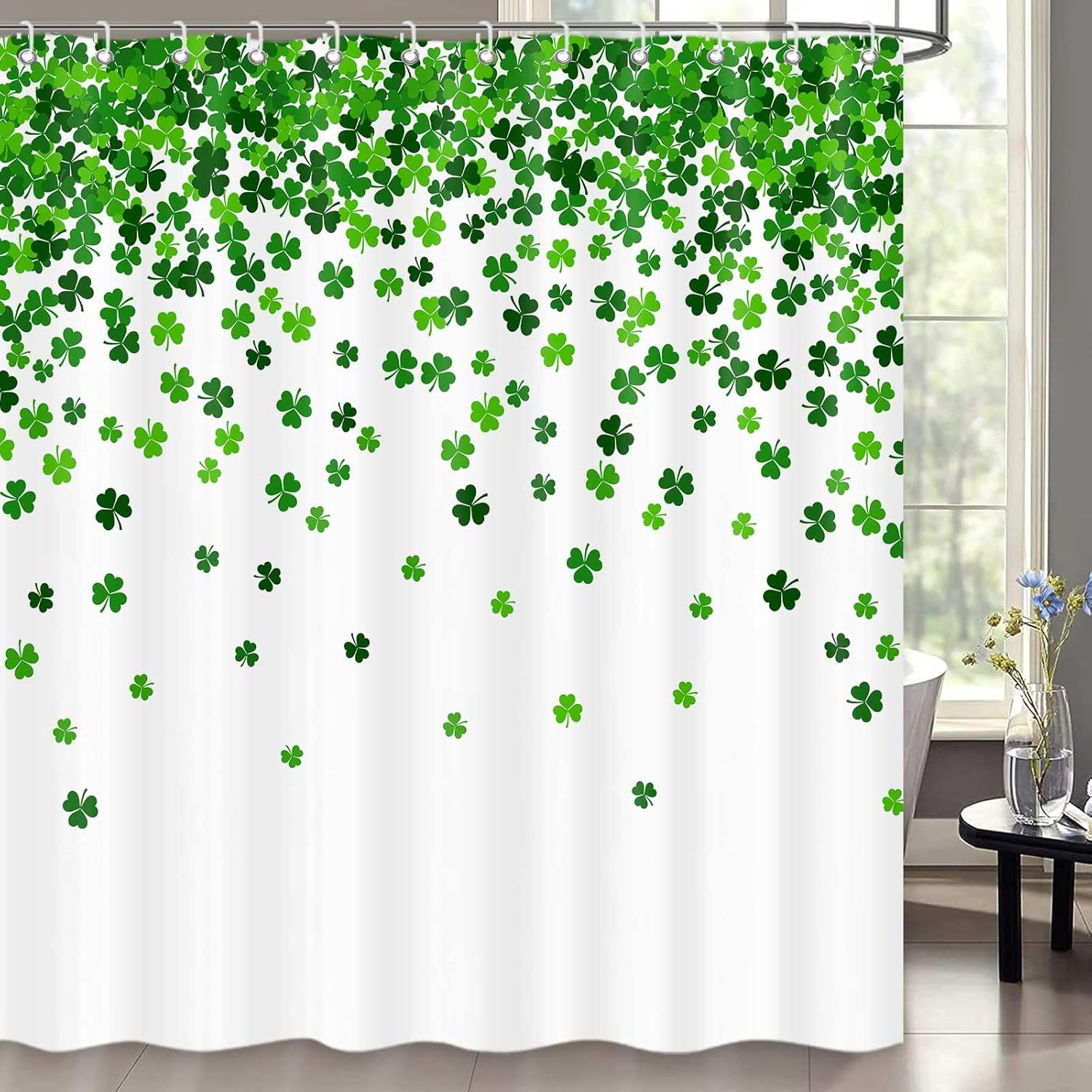 Irish Charm Shower Curtain Set
