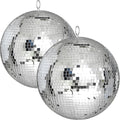 12 in Large Disco Ball Mirror - Retro Party Decoration