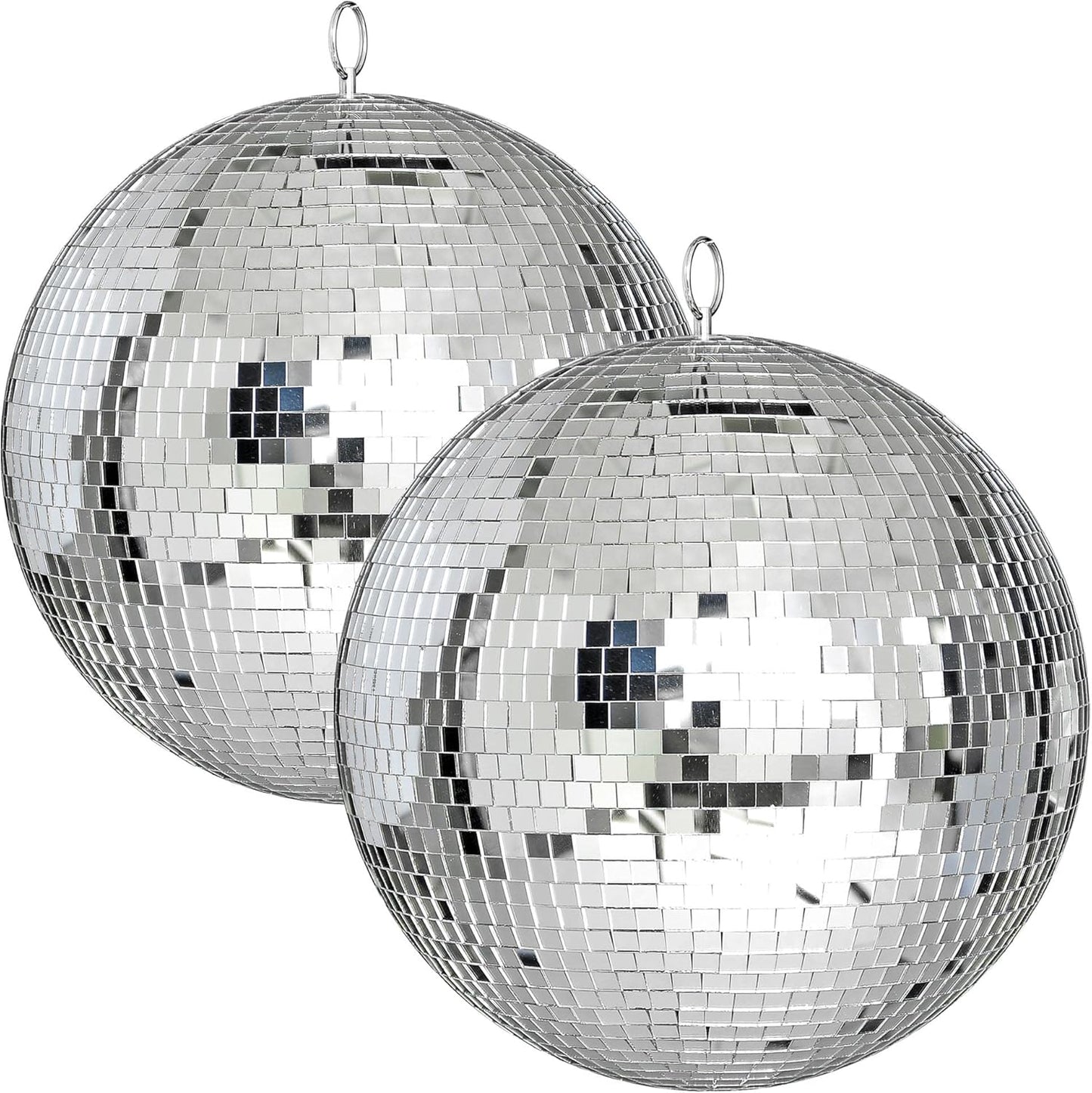 Yescom 12 in Large Disco Ball Mirror for 70s 80s Party Events