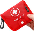 Small First Aid Kit 100 Pieces - Compact Water-Resistant Emergency Kit