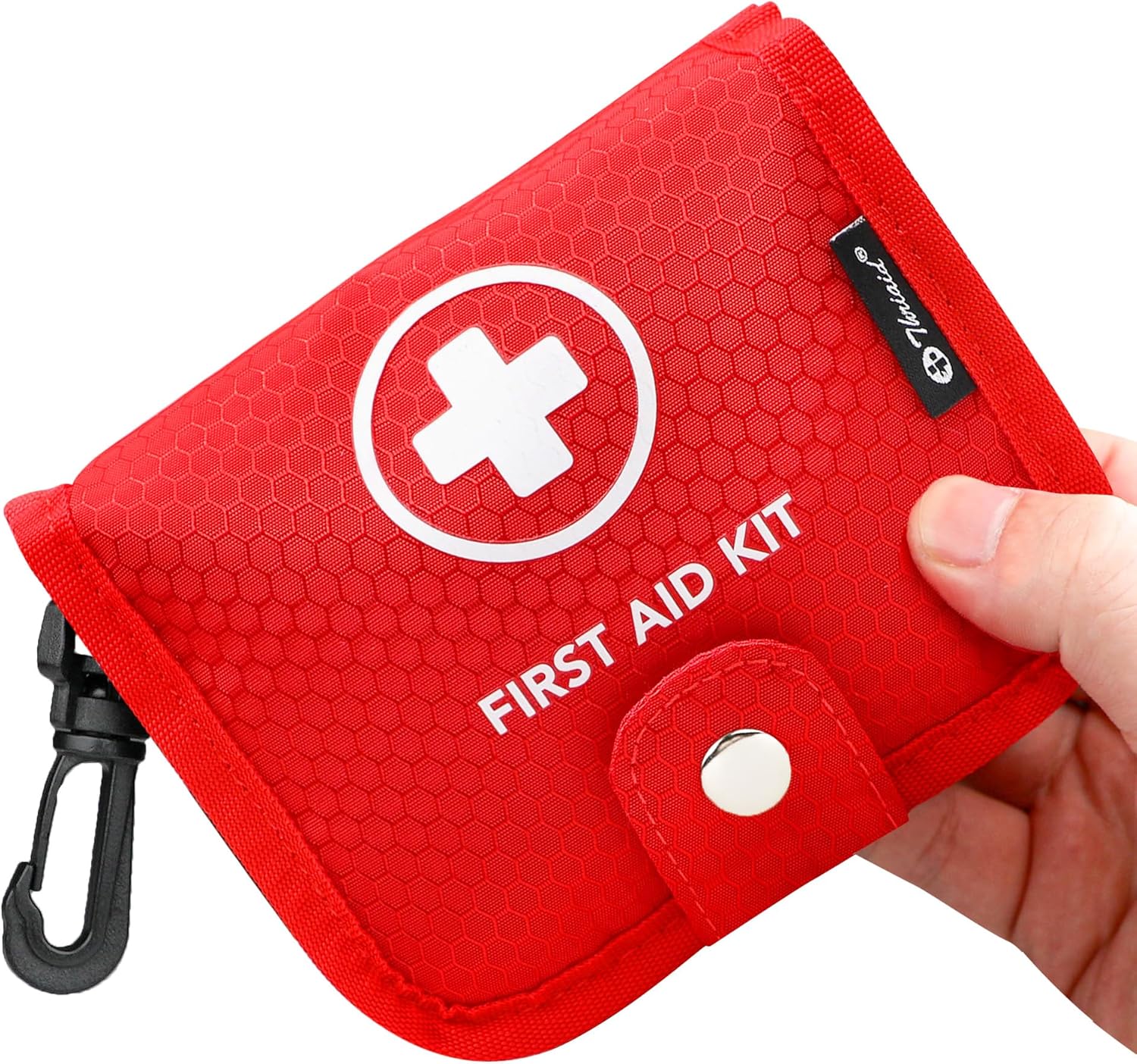 Compact 100 Pc First Aid Kit - Portable & Water-Resistant for Outdoor Adventures!