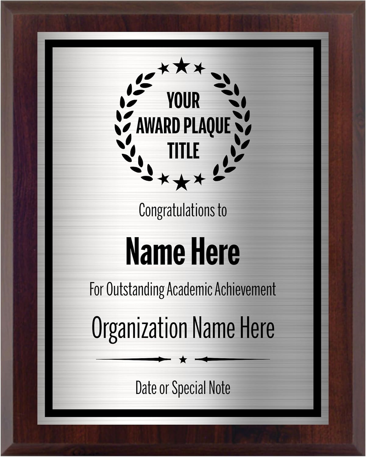 Personalized Award Plaques for Employee Recognition and Service