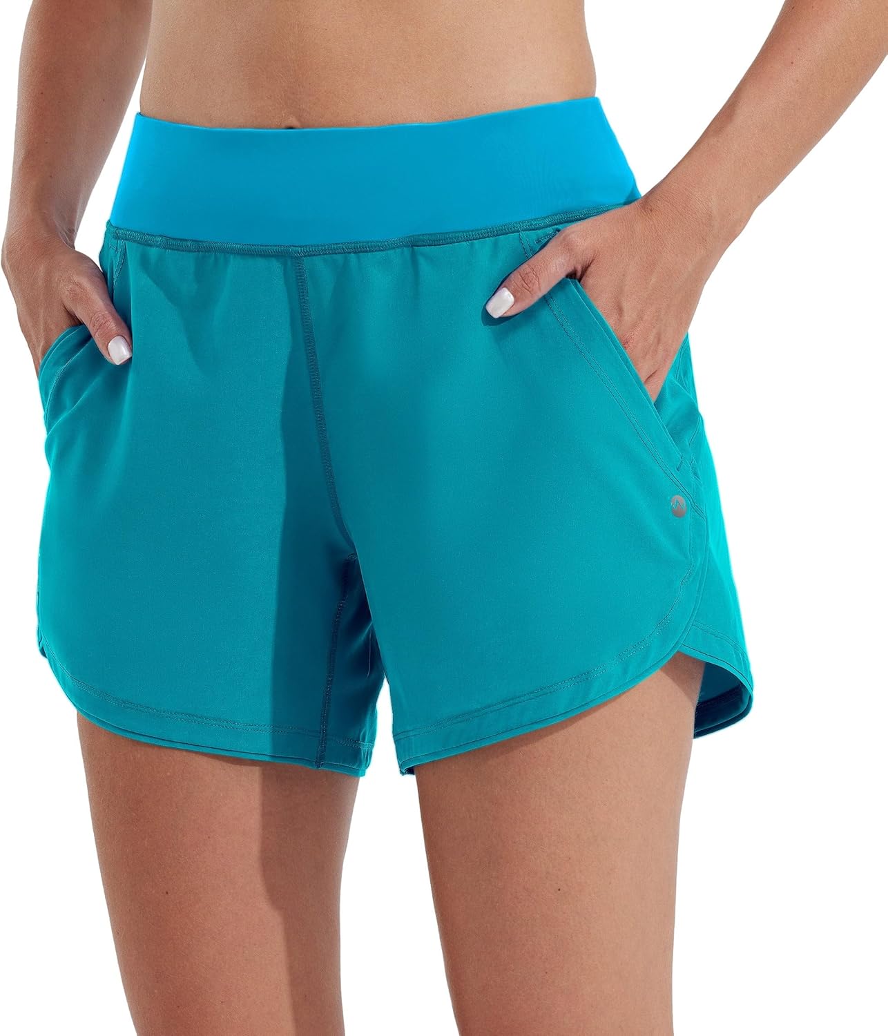 Willit Women's 5in Swim Board Shorts Quick Dry Beach Shorts