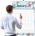 GuassLee Extra Large Wall Calendar 2026-2027 - 36in x 24in Jumbo