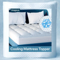 Niagara Cooling Queen Mattress Topper - Pillow Top Cooling Comfort