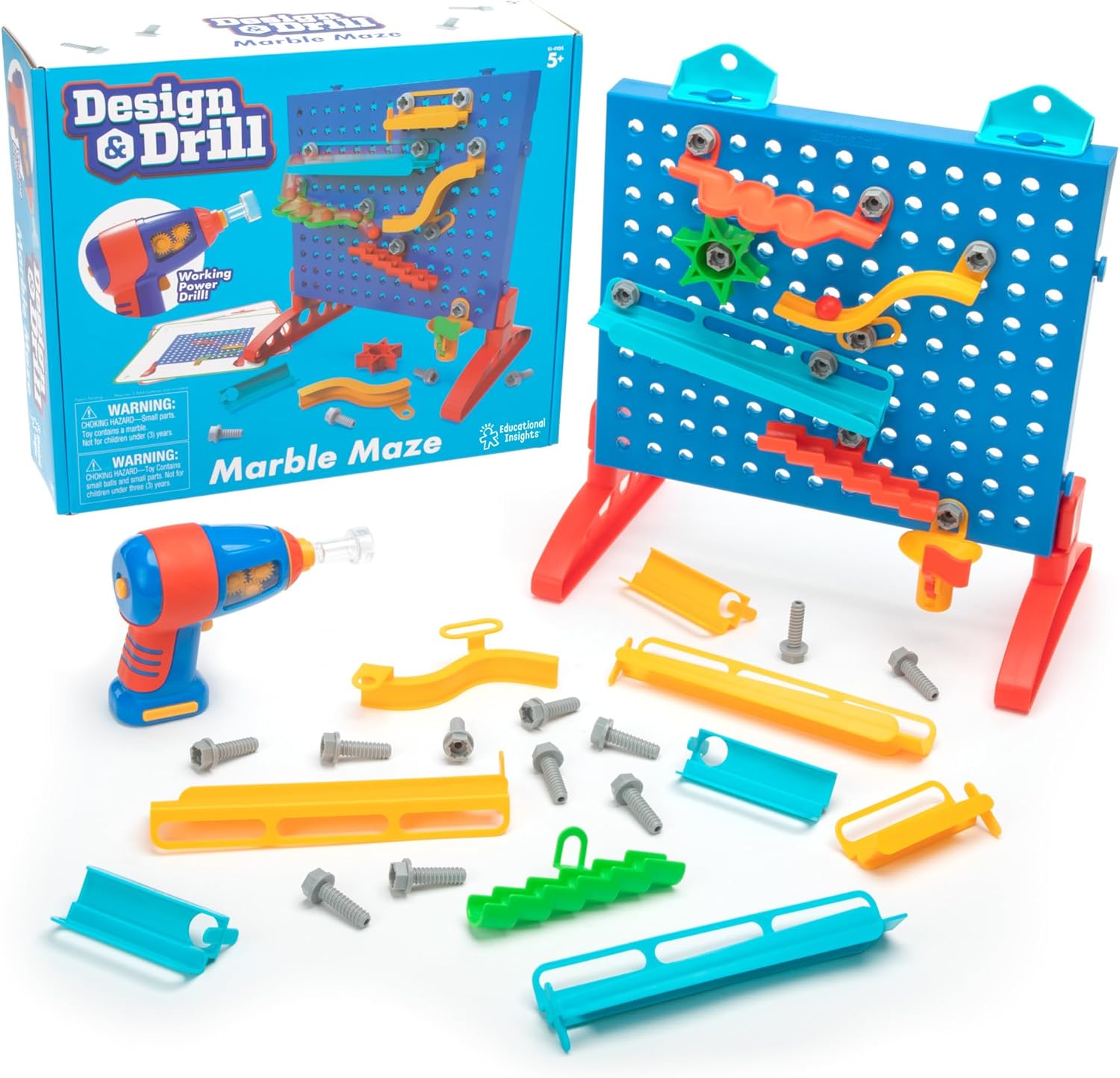 Educational Insights Design & Drill Marble Maze for Kids Fun