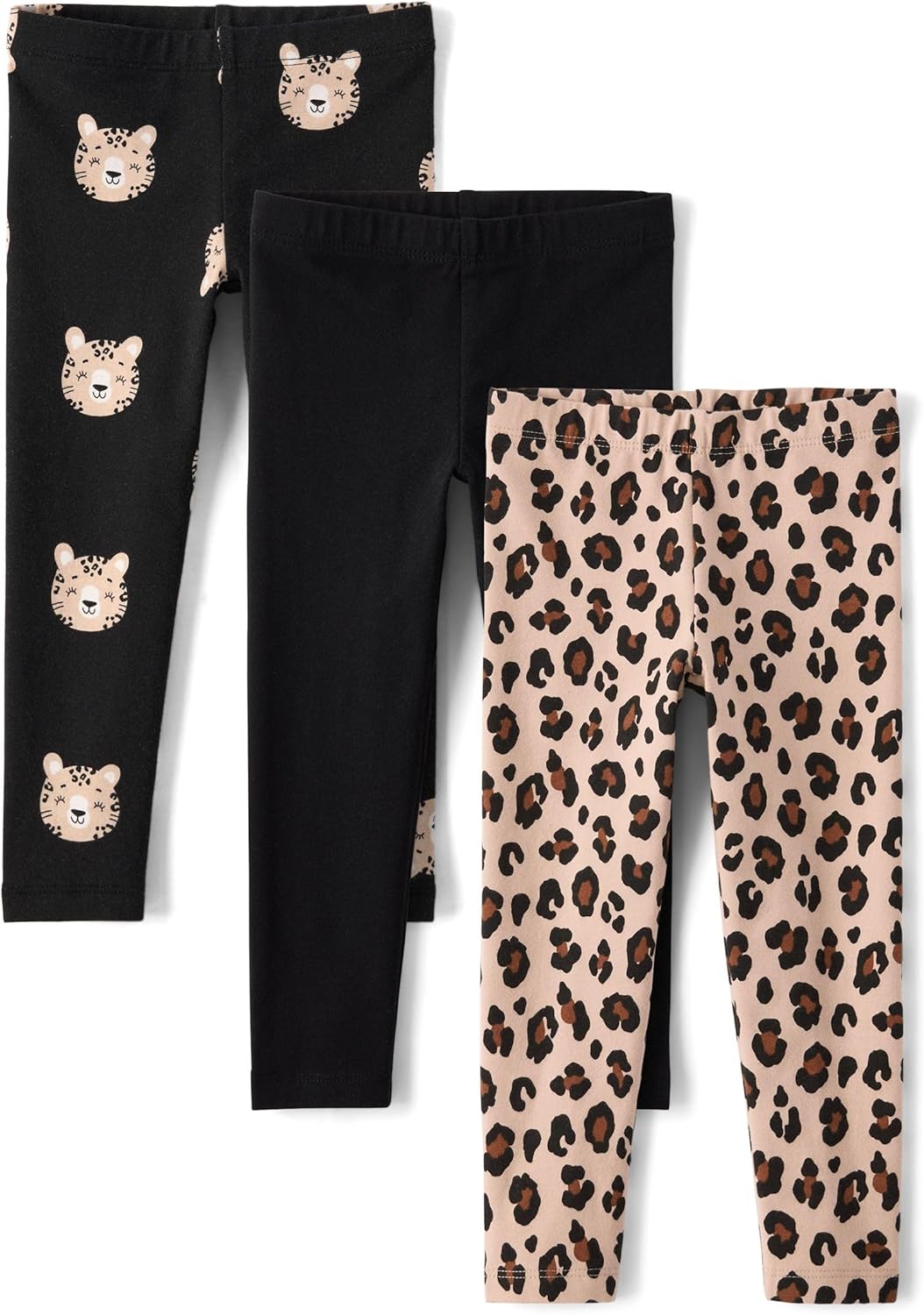 Baby-Girls and Toddler Printed Leggings Multipacks for Comfort