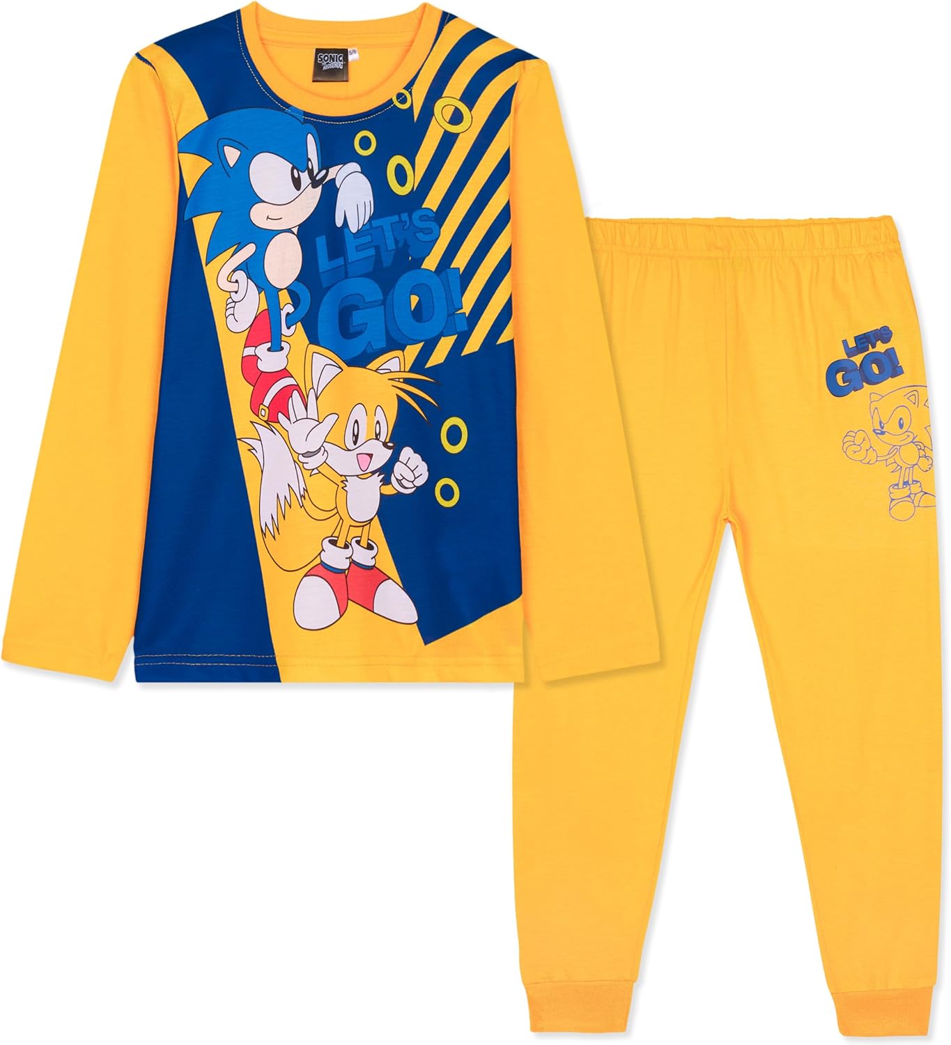 Sonic The Hedgehog Shadow Boys Pajama Set for Cozy Sleepwear