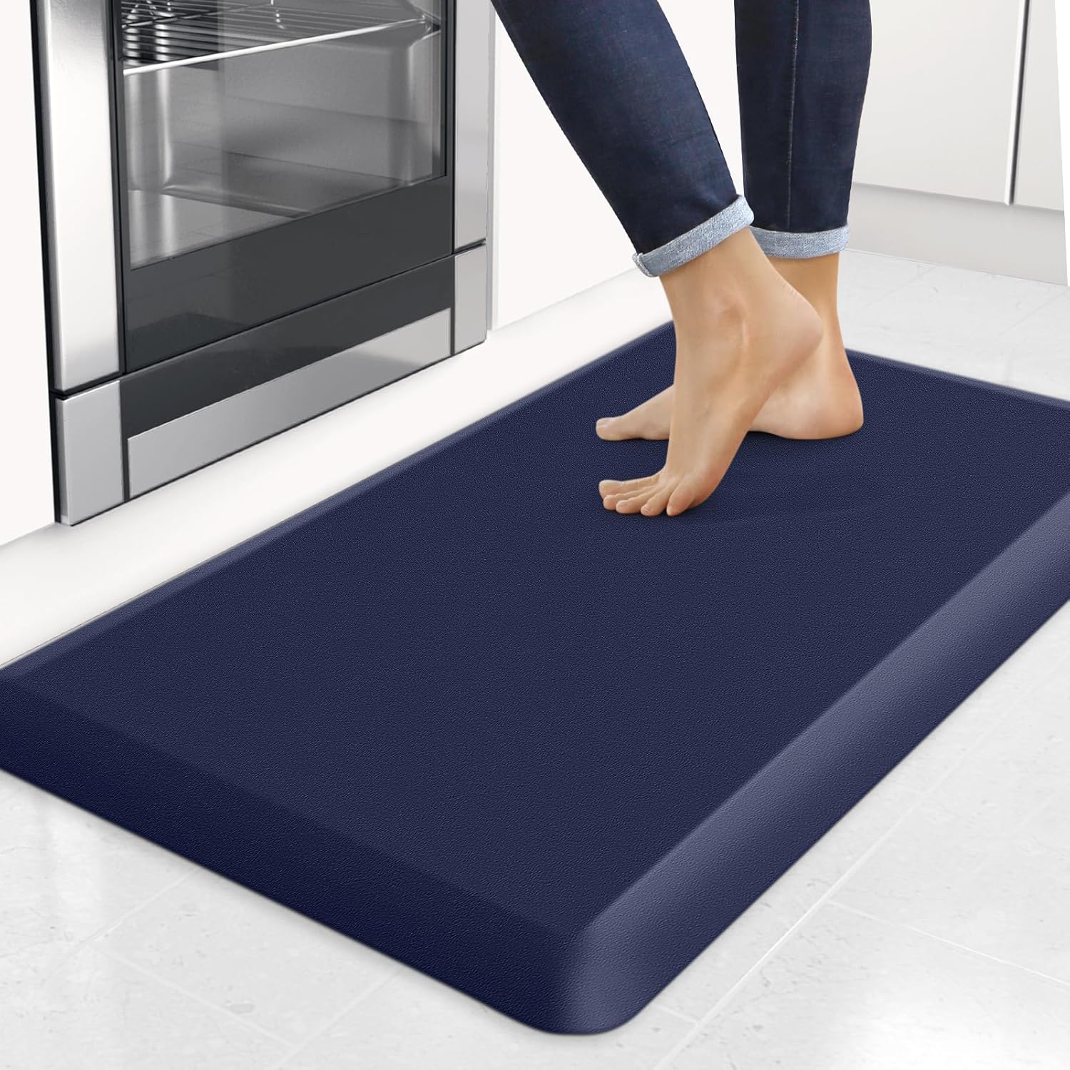 4/5 Inch Thick Kitchen Mats for Floor - Comfort Anti Fatigue