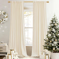 StangH Ivory White Living Room Curtains for Elegant Spaces