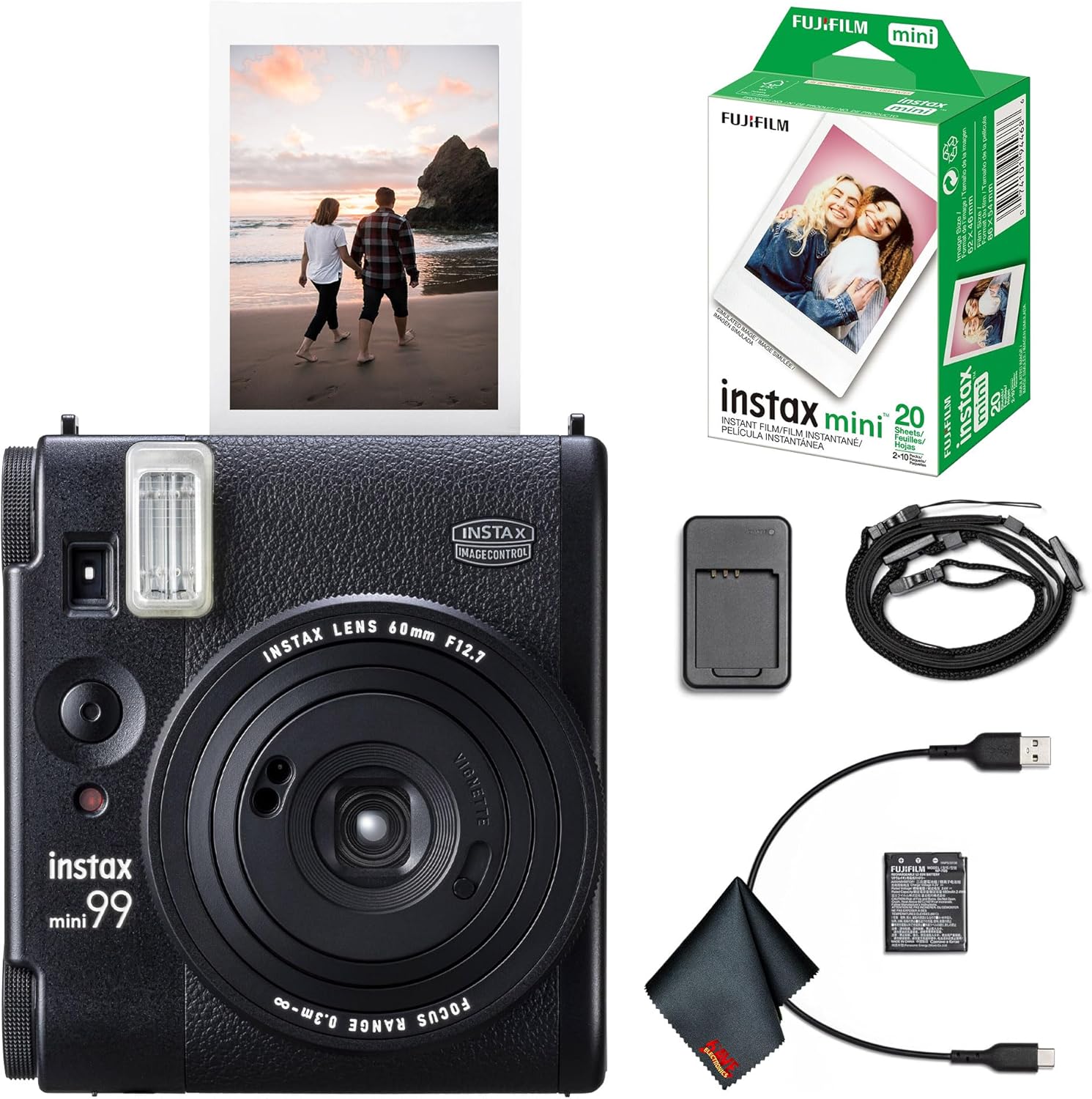 Fujifilm Instax Mini 99 Instant Film Camera Bundle for All Ages