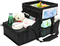 COOLBEBE Car Seat Organizer with Cooler Compartment - Travel Storage
