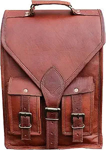Jaald Convertible Leather Laptop Bag Backpack for Professionals