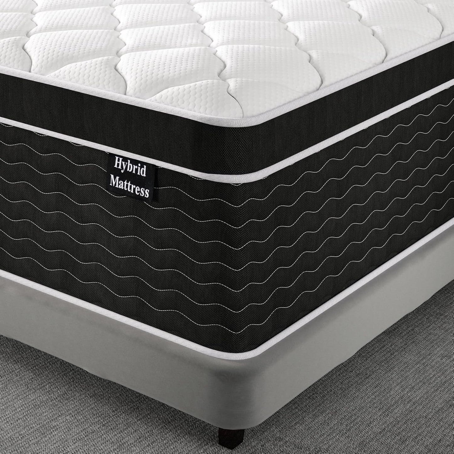 14 Inch Queen Mattress with 7-Zone Support for Ultimate Comfort