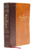 NASB MacArthur Study Bible, 2nd Edition - Leathersoft Brown Thumb