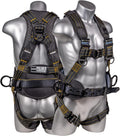5-Point Safety Harness with Back Pad and QCB Chest - 130-420 lb
