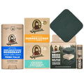 Bricc House Travel Pack - Natural Men's Soap Kit with Deodorant