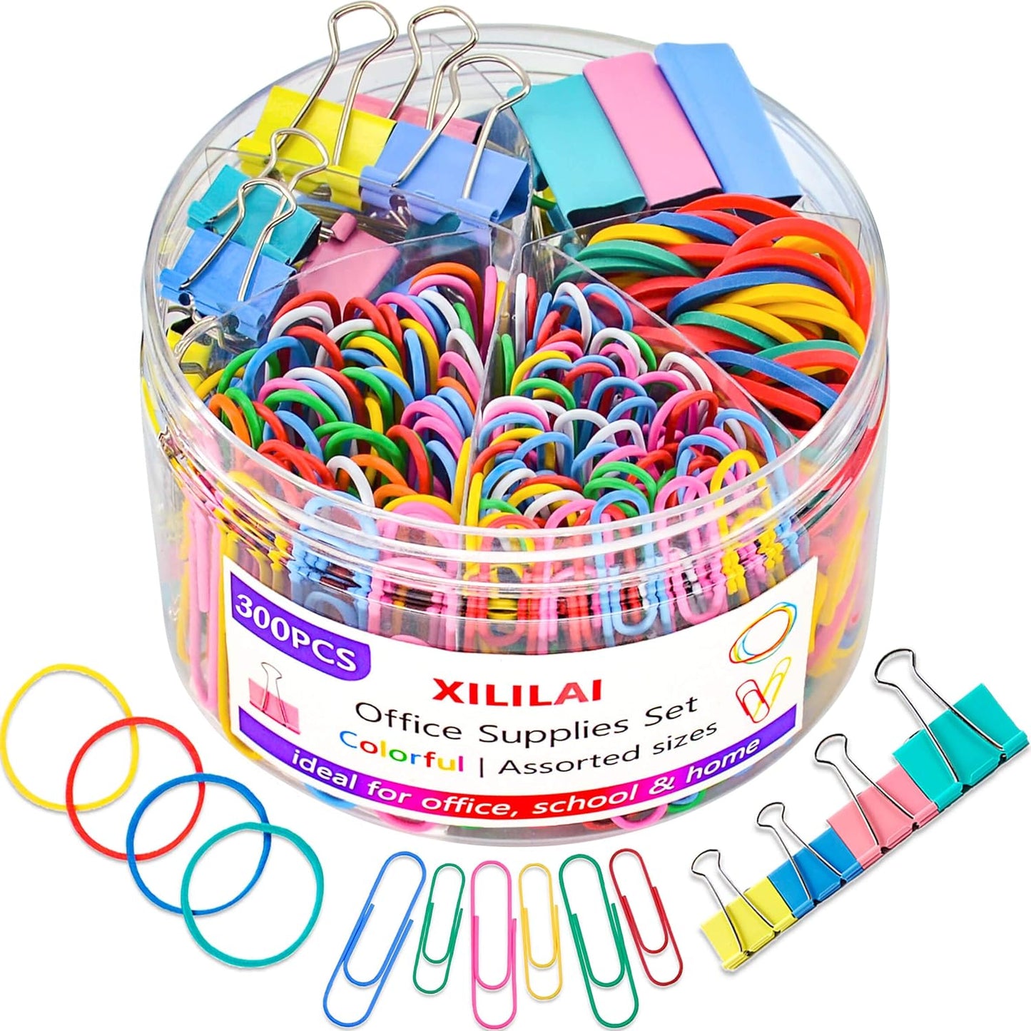 XILILAI Colorful Clips Set - Organize with Style!