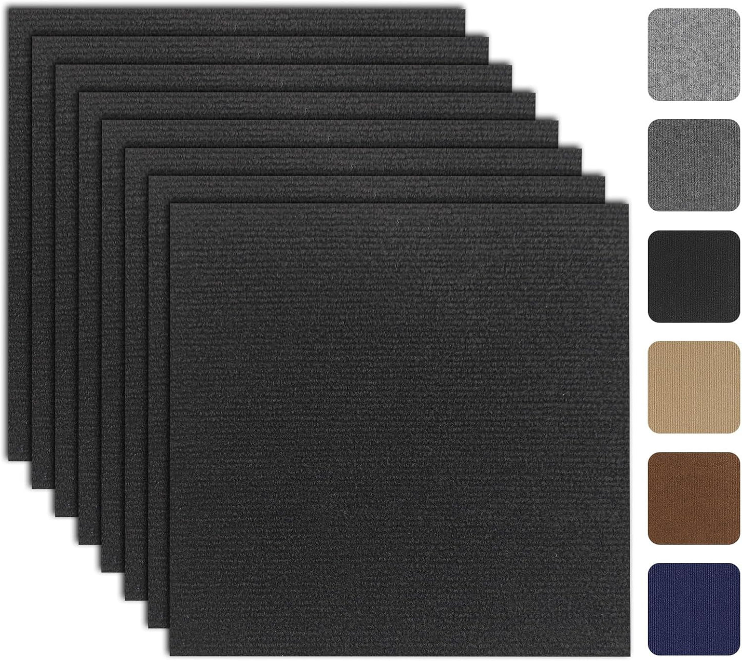30Pcs Peel and Stick Carpet Tiles for Easy Home Makeover