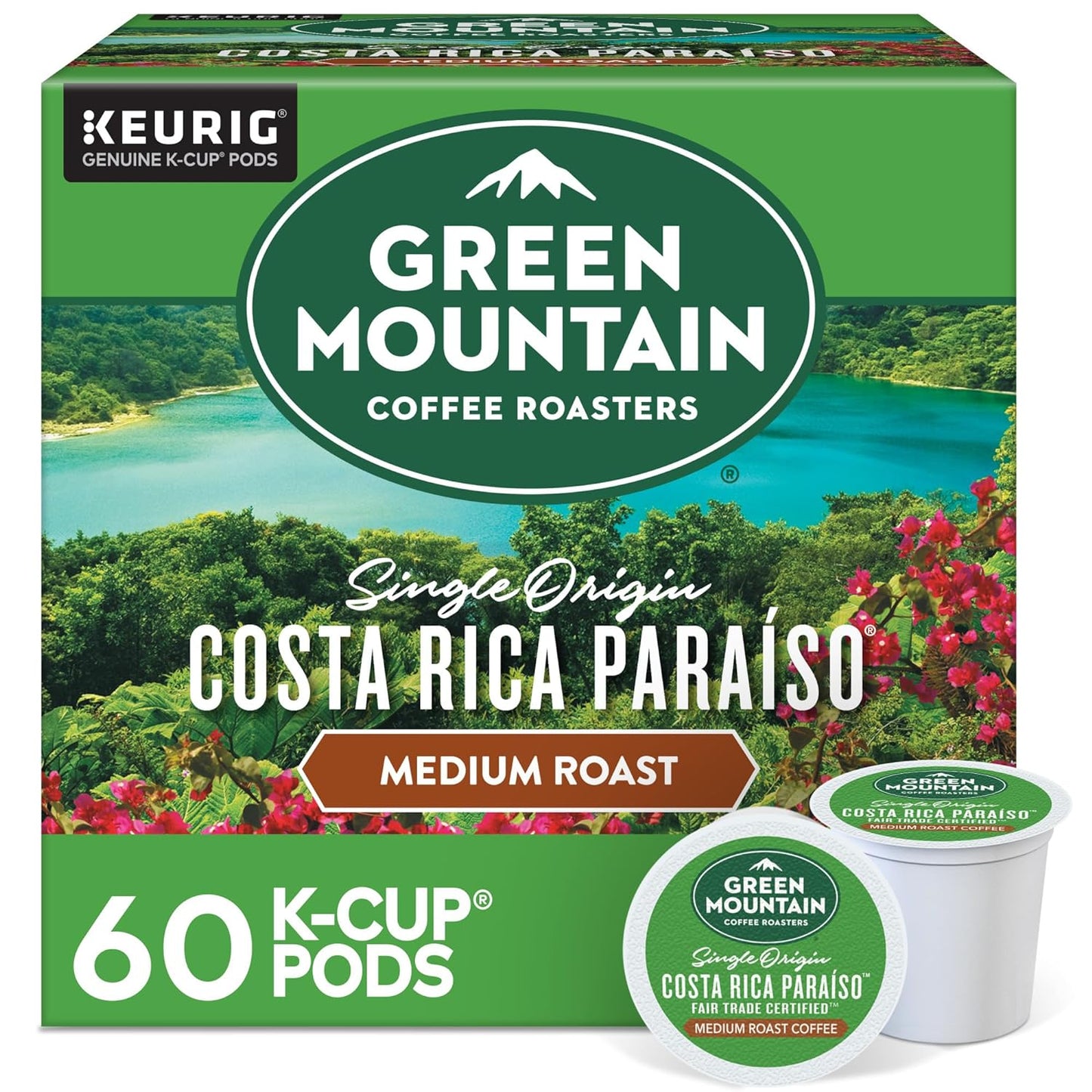 Green Mountain Coffee Roasters Costa Rica Paraiso K-Cup Pods