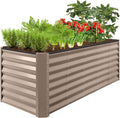 Raised Garden Bed 8x2x2 ft Deep Root Planter - 239 Gal Capacity